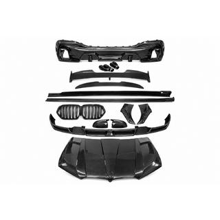 Bodykit mit Motorhaube Carbon V2 (2018-2022) BMW X6 G06 2019–2027 Foto 2