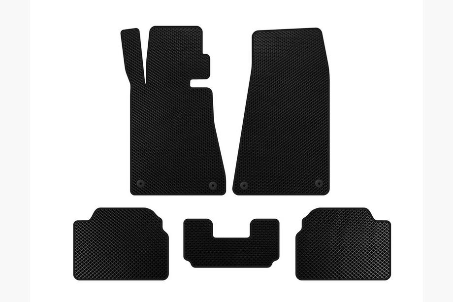 BMW 5 Series E34 1988-1995 EVA Fußmatten (schwarz) Image