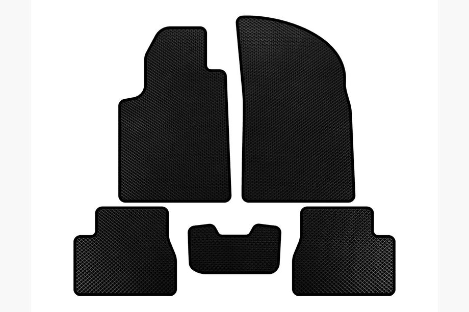 Citroen C-3 2002-2009 EVA Fußmatten (Schwarz) Image