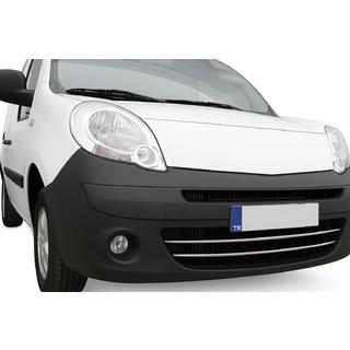 Edelstahl Abdeckung für vordere Stoßstange (2 Stk) Renault Kangoo 2008–2020 Foto 1