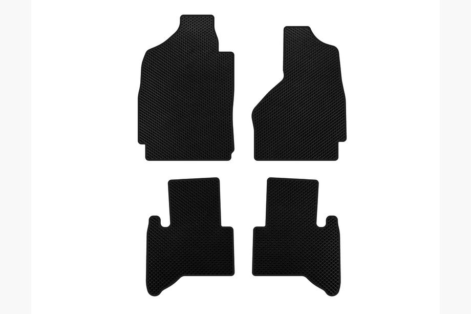 Dodge RAM (DR/DH/D1/DC/DM) 2002–2009 EVA Fußmatten (2002-2009, Schwarz) Image