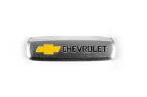 Chevrolet Aluminium Emblem für Fußmatten (1 Stk) Foto 2