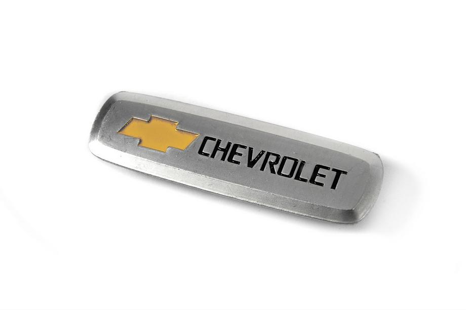 Chevrolet Aluminium Emblem für Fußmatten (1 Stk) Image