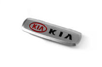KIA Aluminium Emblem für Fußmatten (1 Stk) Foto 1