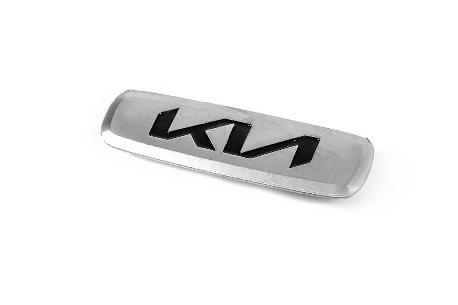 KIA Aluminium Emblem für Fußmatten V-2 (1Stk) Foto 1