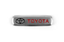 Toyota Aluminium Emblem für Fußmatten (1 Stk) Foto 2