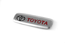 Toyota Aluminium Emblem für Fußmatten (1 Stk) Foto 1