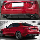 Alfa Romeo Giulia 2016-2022 Heckdiffusor mit Endrohren V1 (Kunststoff) Foto 4