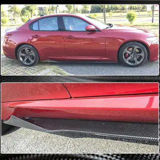 Seitenschweller V3 (für Base/Sport, Carbon) Alfa Romeo Giulia 2016-2022 Foto 4