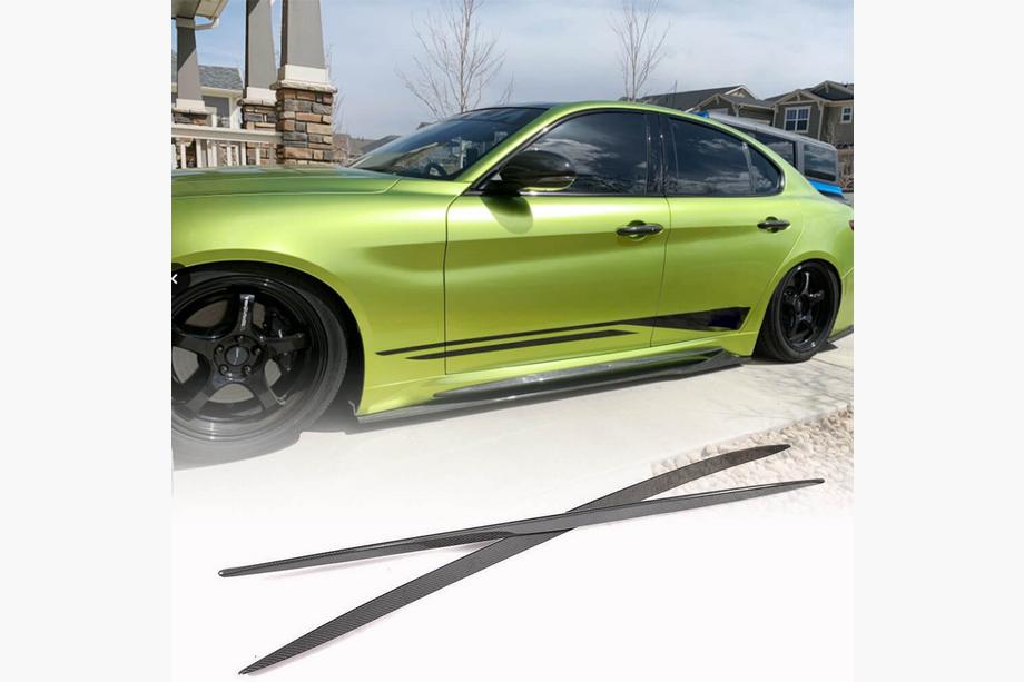 Alfa Romeo Giulia 2016-2022 Seitenschweller V1 (für Base/Sport, Carbon) Foto 1