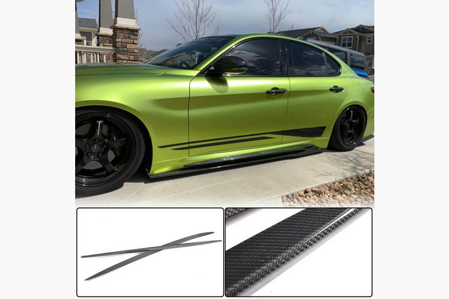 Alfa Romeo Giulia 2016-2022 Seitenschweller V1 (für Base/Sport, Carbon) Foto 2
