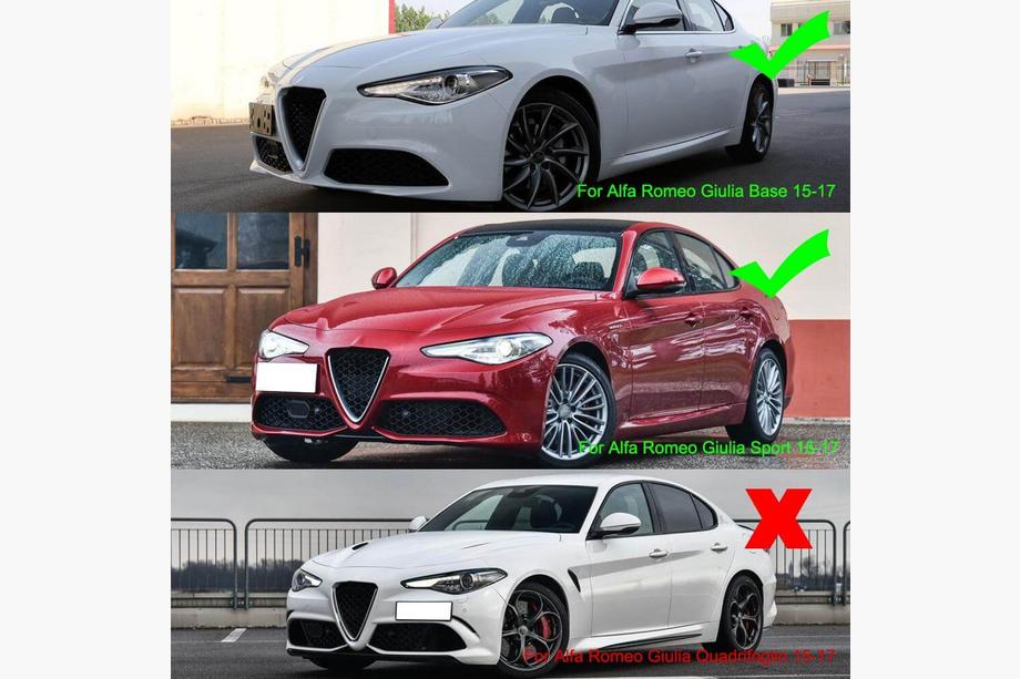 Alfa Romeo Giulia 2016-2022 Seitenschweller V1 (für Base/Sport, Carbon) Foto 7