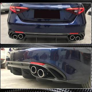 Heckdiffusor V1 (für Base, Carbon) Alfa Romeo Giulia 2016-2022 Foto 4