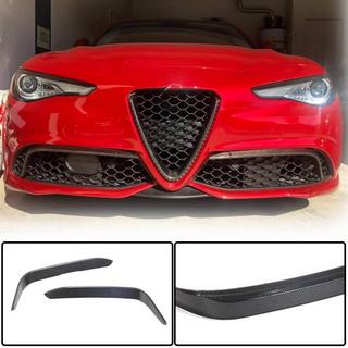 Abdeckungen für Nebelscheinwerfer (für Sport, Carbon) Alfa Romeo Giulia 2016-2022 Foto 2