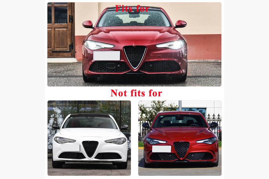 Alfa Romeo Giulia 2016-2022 Frontstoßstangenlippe Carbon V2 (Carbon) Foto 8