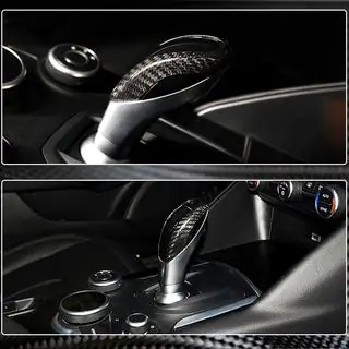 Schaltknauf Abdeckung (Dry Carbon) Alfa Romeo Giulia 2016-2022 Foto 4