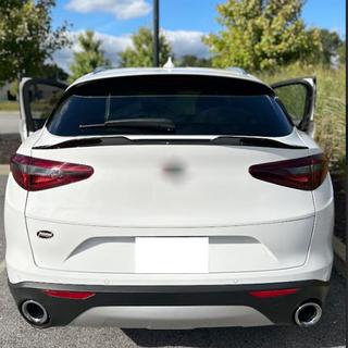 Unterer Spoiler V2 (2017-2023, Trockencarbon) Alfa Romeo Stelvio 2016- Foto 2