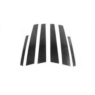 Carbon-Säulenabdeckungen (2017-2023) Alfa Romeo Stelvio 2016- Foto 2