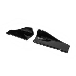 Universelle Flap Aufsätze für Heckstoßstange Typ-C (2 Stk, Schwarz Glanz, ABS-Kunststoff) Foto 2
