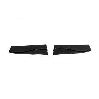 Universelle Flap Aufsätze für Heckstoßstange Typ-C (2 Stk, Schwarz Glanz, ABS-Kunststoff) Foto 4