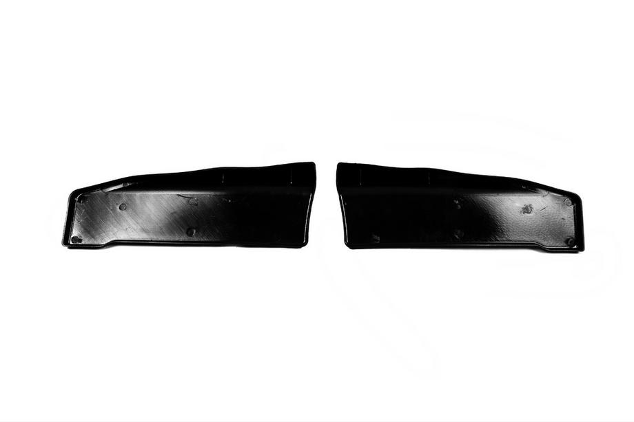 Universelle Flap Aufsätze für Heckstoßstange Typ-C (2 Stk, Schwarz Glanz, ABS-Kunststoff) Foto 5