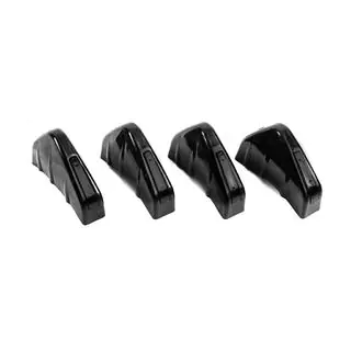 Universal Heckdiffusor Typ-D (4 Stk, Schwarz Glanz, ABS-Kunststoff) Foto 1