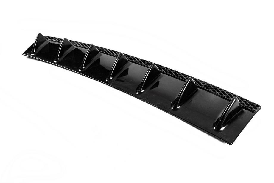 Universeller Heckdiffusor Typ-A (1 Stk, Schwarz Glanz, ABS-Kunststoff) Foto 6