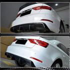 Audi A3 2012-2020 Heckstoßstangen-Diffusor V2 (für Base Sedan 2012-2016, Carbon) Foto 4