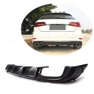 Heckdiffusor V2 (für S-Line HB 2017-2020, Carbon) Audi A3 2012-2020 Foto 1