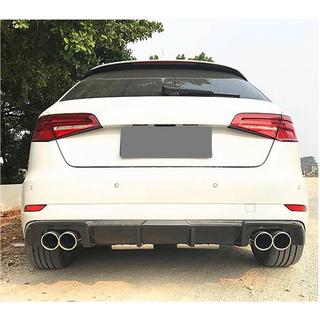 Heckdiffusor V2 (für S-Line HB 2017-2020, Carbon) Audi A3 2012-2020 Foto 3
