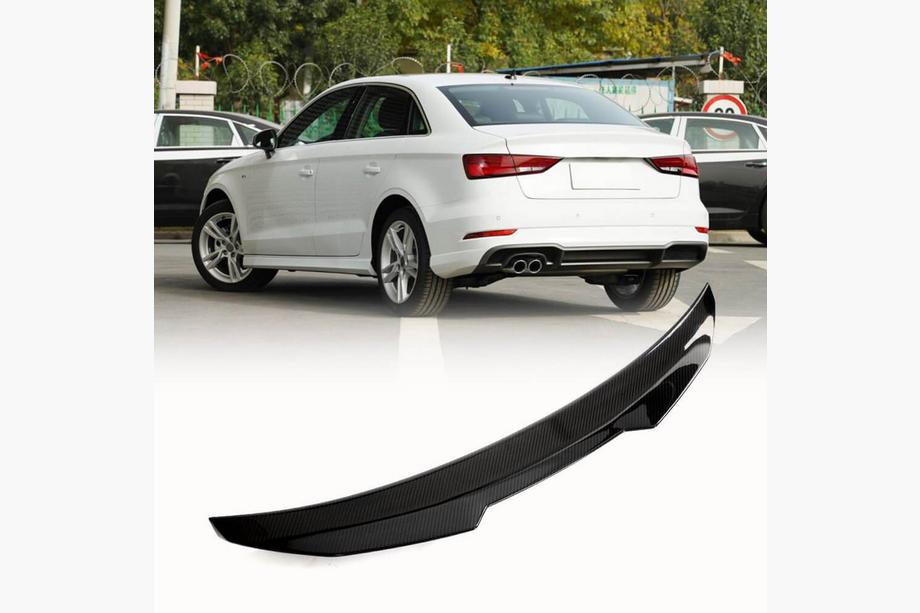 Audi A3 2012-2020 V10 Spoiler (für Limousine, Carbon) Foto 1