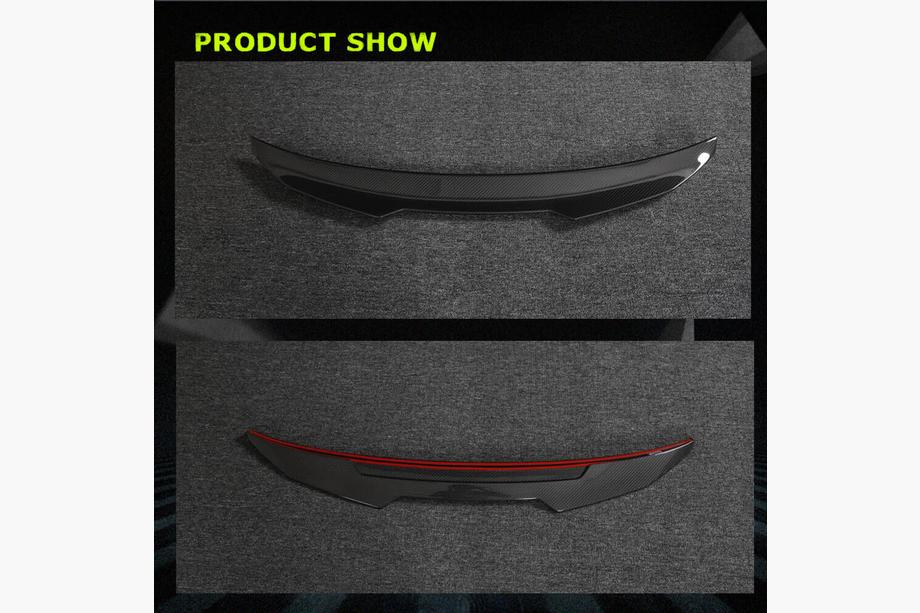 Audi A3 2012-2020 V10 Spoiler (für Limousine, Carbon) Foto 6