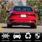 Audi A3 2020- Heckdiffusor V2 für S-Line Sedan 2020-2023 (Carbon) Foto 2