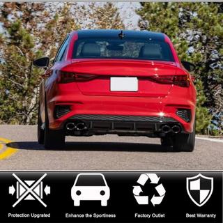Heckdiffusor V2 für S-Line Sedan 2020-2023 (Carbon) Audi A3 2020- Foto 2
