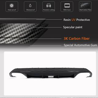 Heckdiffusor V2 für S-Line Sedan 2020-2023 (Carbon) Audi A3 2020- Foto 4