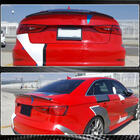 Audi A3 2012-2020 V9 Carbon-Spoiler (für Sedan) Foto 6