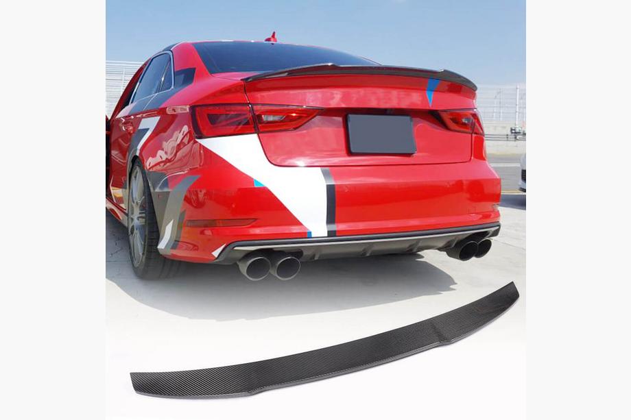 Audi A3 2012-2020 V9 Carbon-Spoiler (für Sedan) Image