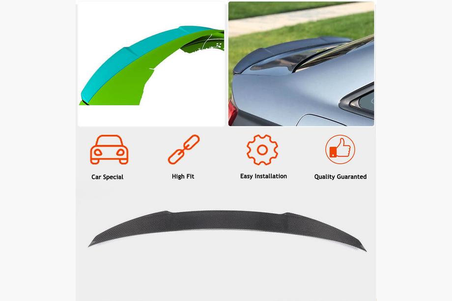Audi A3 2012-2020 Heckklappenspoiler (FRP) Foto 4