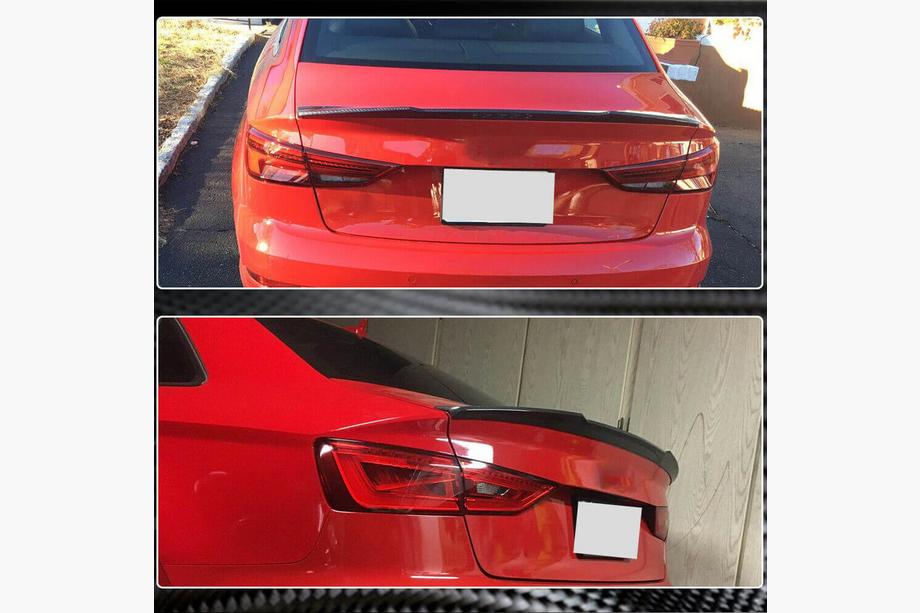 Audi A3 2012-2020 Heckklappenspoiler (FRP) Foto 6