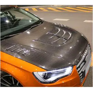 Motorhaube V1 (für Sedan 2012-2016, Carbon) Foto 2