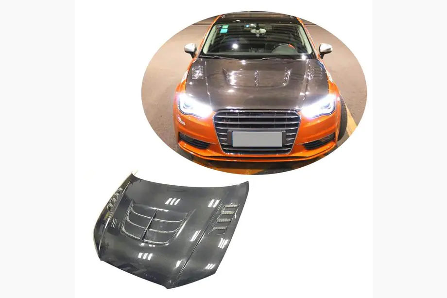 Audi A3 2012-2020 Motorhaube V1 (für Sedan 2012-2016, Carbon) Foto 1