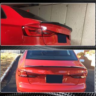 V4 Heckspoiler (für Sedan, Carbon) Audi A3 2012-2020 Foto 4