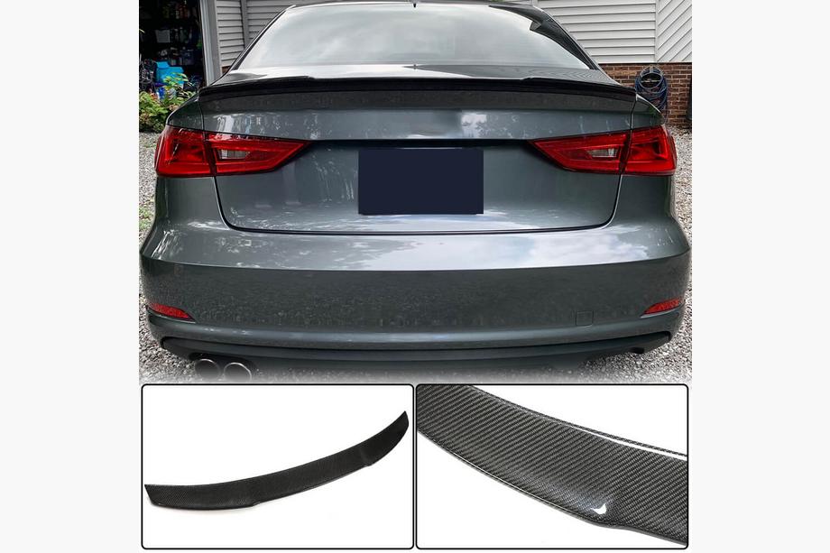 Audi A3 2012-2020 V4 Heckspoiler (für Sedan, Carbon) Foto 1