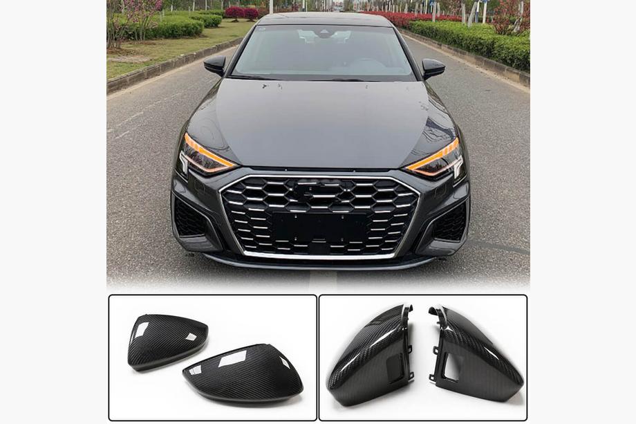 Audi A3 2020- Spiegelkappen (Carbon) V1 Image