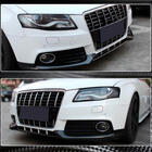 Audi A4 B8 2007-2015 Frontstoßstangen Flap Aufsätze (für Base 2007-2011, Carbon) Foto 3
