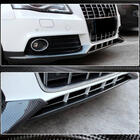 Audi A4 B8 2007-2015 Zentrale Frontstoßstangenlippe (für Base 2007-2011, Carbon) Foto 3