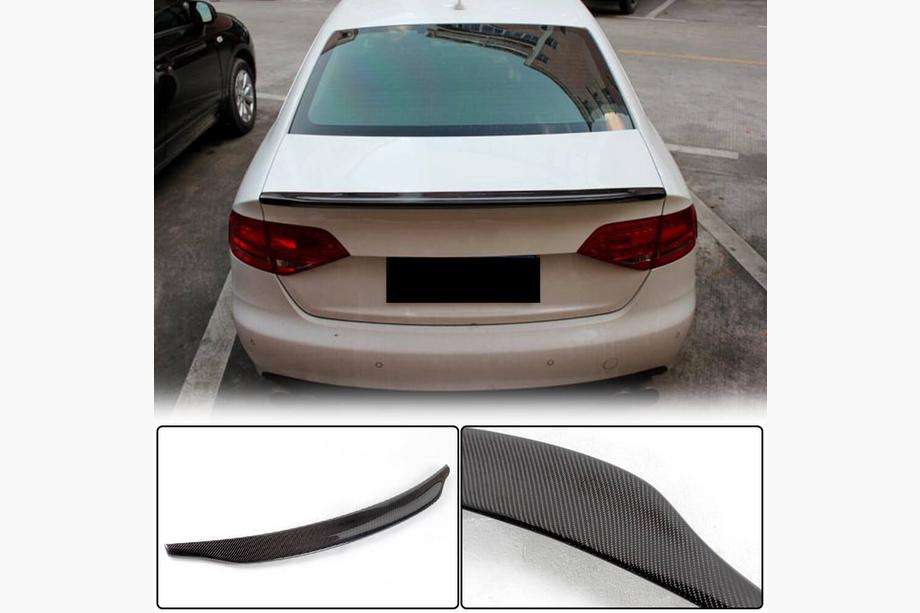Audi A4 B8 2007-2015 Spoiler V1 (für Base 2007-2011, Carbon) Image