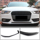 Audi A4 B8 2007-2015 Frontstoßstangen Lippe Aufsatz (für Base 2011-2015, Carbon) Foto 1