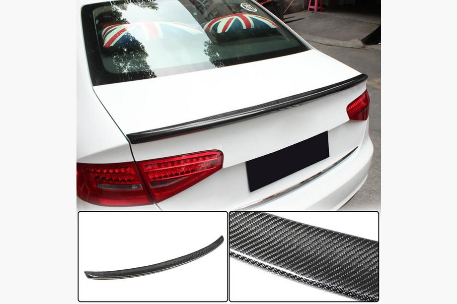 Audi A4 B8 2007-2015 Heckspoiler V2 (für Base 2011-2015, Carbon) Image