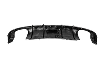 Audi A4 B9 2015-2024 Heckstoßstangen-Diffusor (für Base Sedan 2015-2019, Carbon) Foto 6